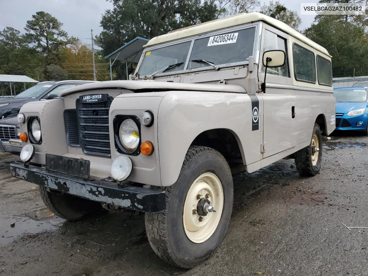 1981 Land Rover Rover VIN: VSELBCAG2AZ100482 Lot: 84206344