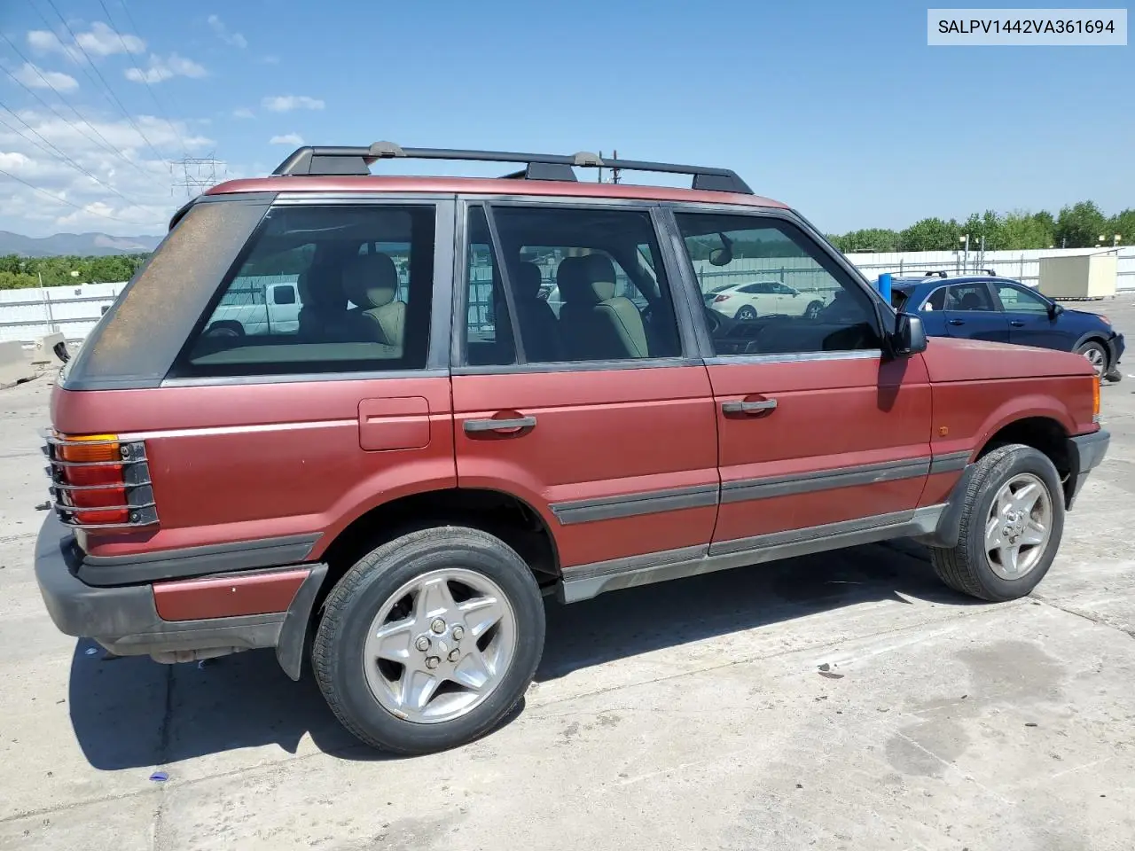 1997 Land Rover Range Rover 4.6 Hse Long Wheelbase VIN: SALPV1442VA361694 Lot: 58028385