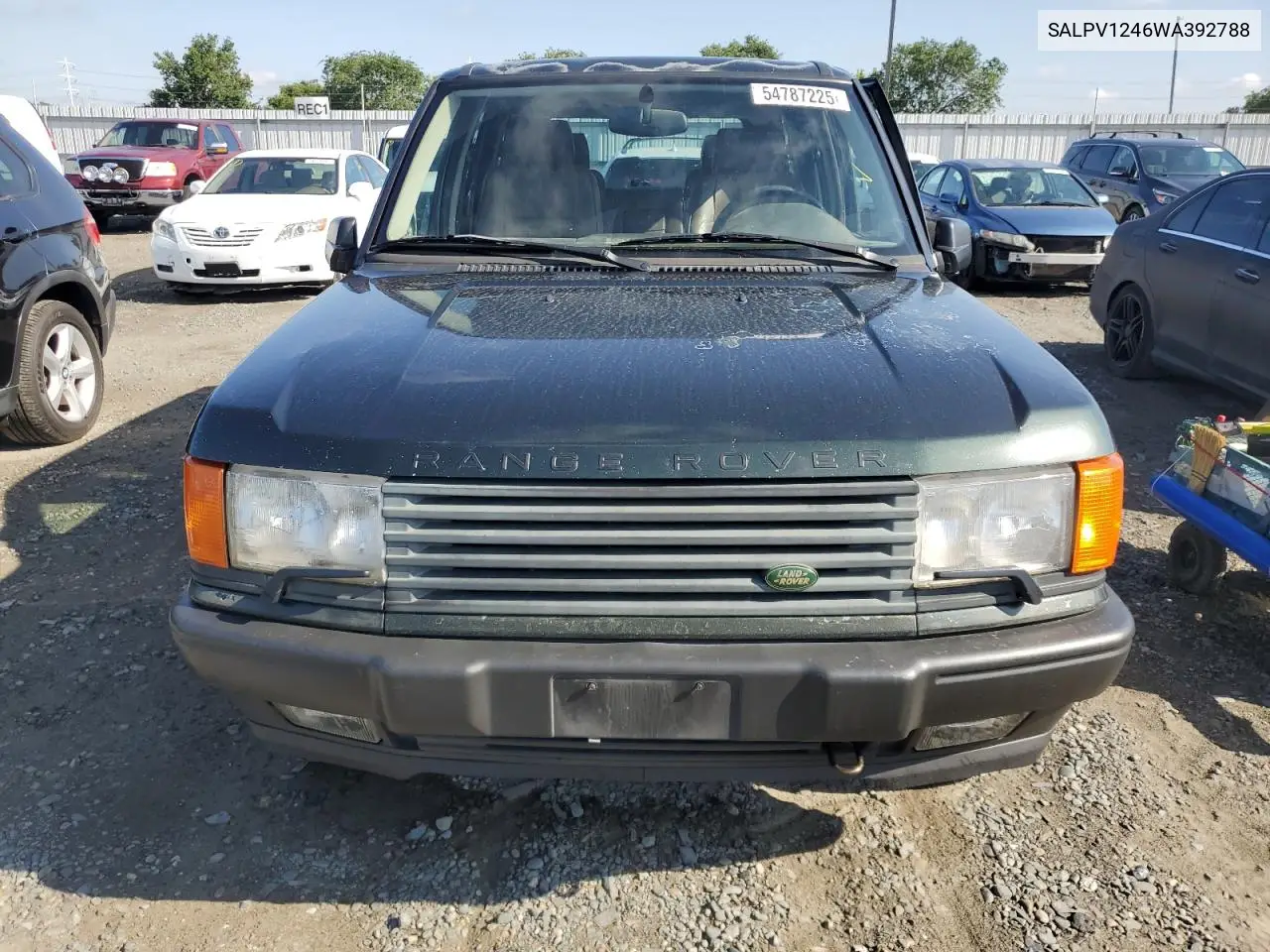 1998 Land Rover Range Rover 4.0 Se Long Wheelbase VIN: SALPV1246WA392788 Lot: 54787225