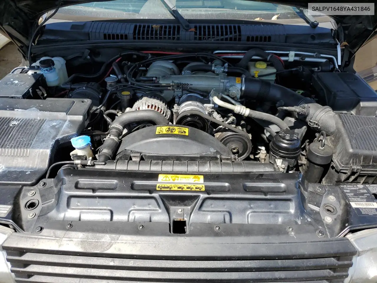 2000 Land Rover Range Rover 4.6 Hse Long Wheelbase VIN: SALPV1648YA431846 Lot: 63251945