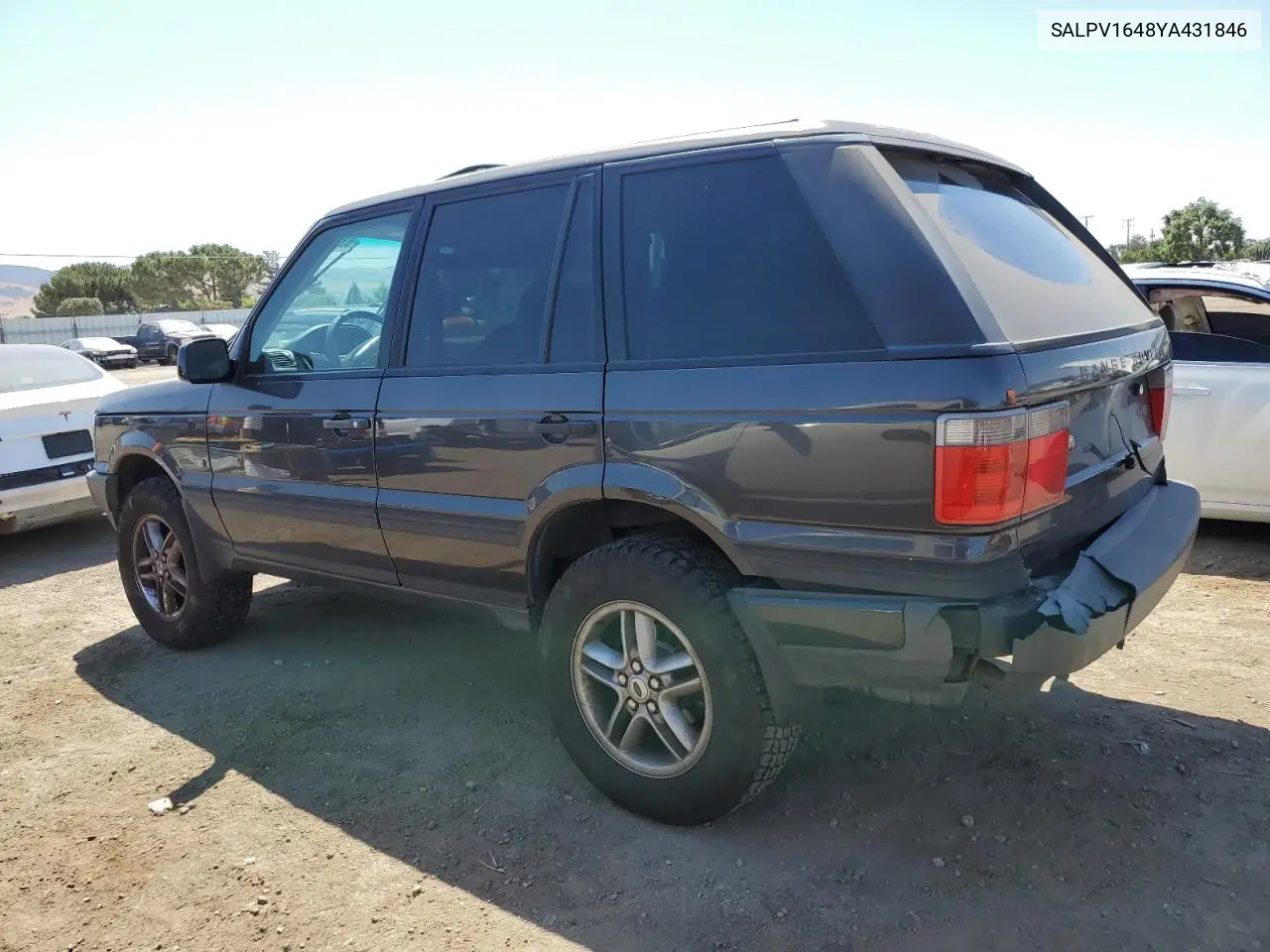 2000 Land Rover Range Rover 4.6 Hse Long Wheelbase VIN: SALPV1648YA431846 Lot: 63251945