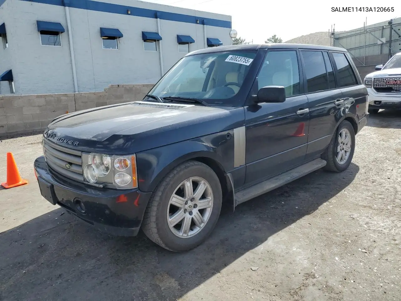 2003 Land Rover Range Rover Hse VIN: SALME11413A120665 Lot: 60823755