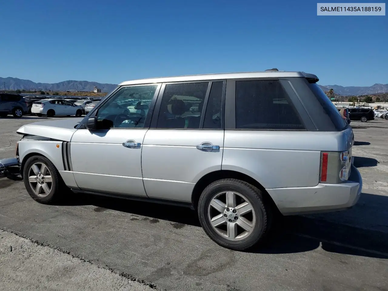 2005 Land Rover Range Rover Hse VIN: SALME11435A188159 Lot: 62591745