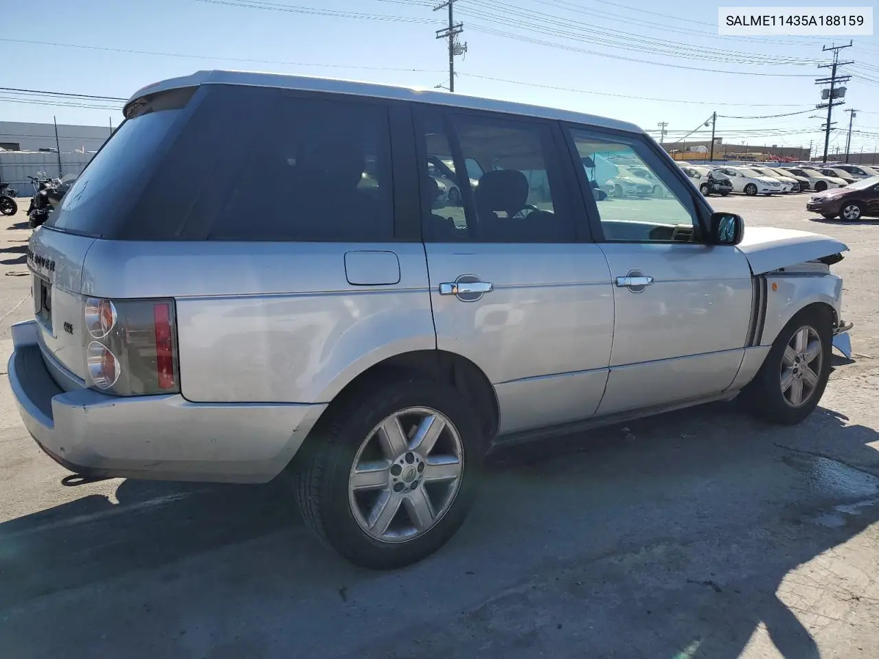 2005 Land Rover Range Rover Hse VIN: SALME11435A188159 Lot: 62591745