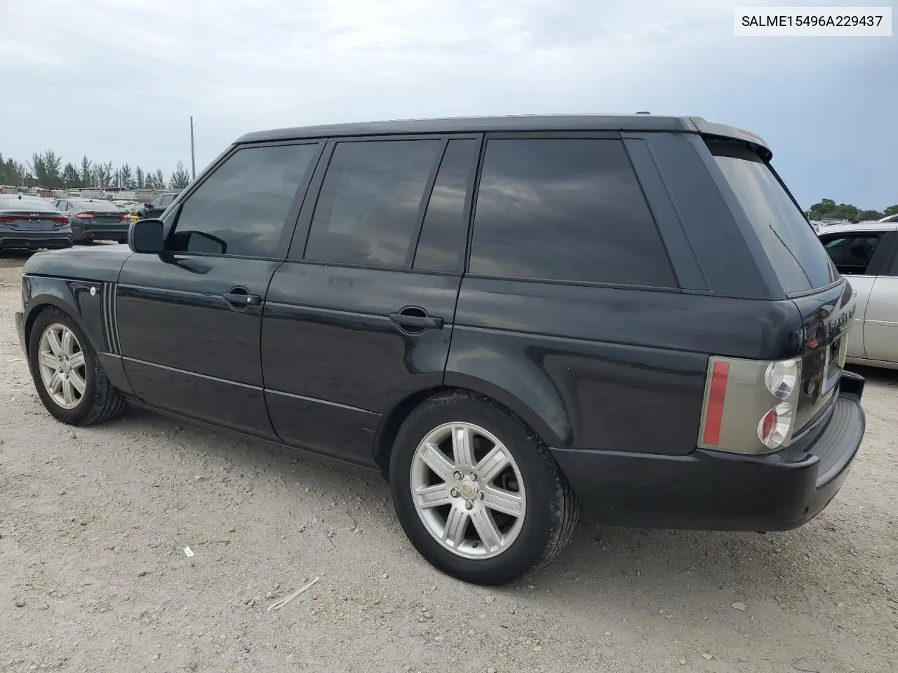 2006 Land Rover Range Rover Hse VIN: SALME15496A229437 Lot: 59334365