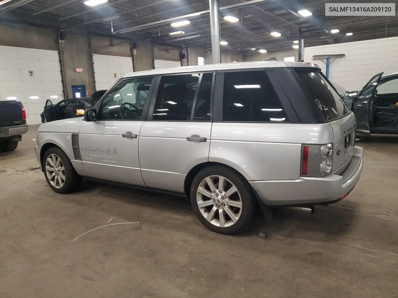 2006 Land Rover Range Rover Supercharged VIN: SALMF13416A209120 Lot: 59610575