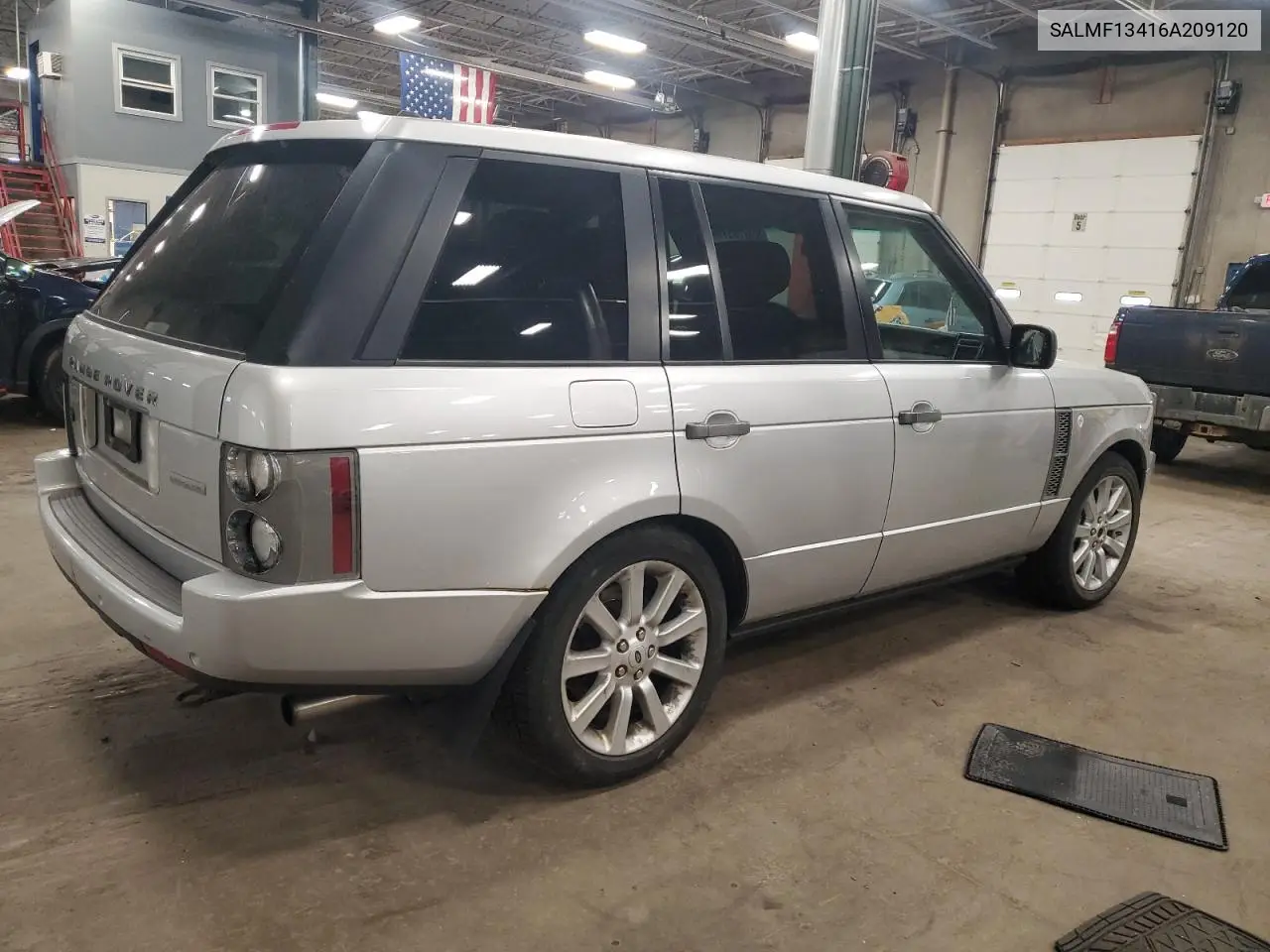 2006 Land Rover Range Rover Supercharged VIN: SALMF13416A209120 Lot: 59610575