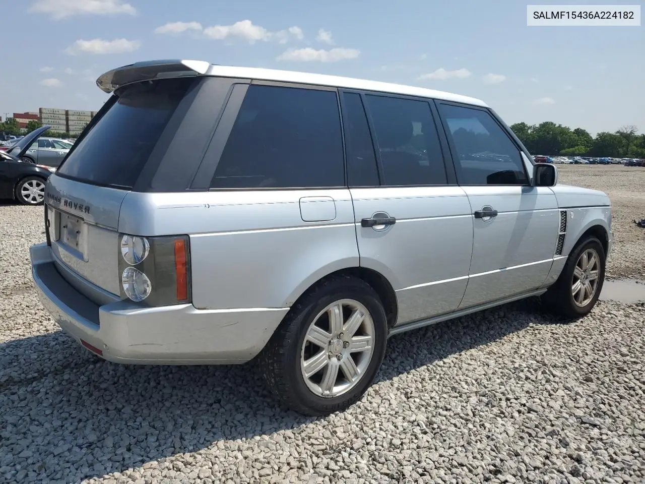 2006 Land Rover Range Rover Hse VIN: SALMF15436A224182 Lot: 60000155