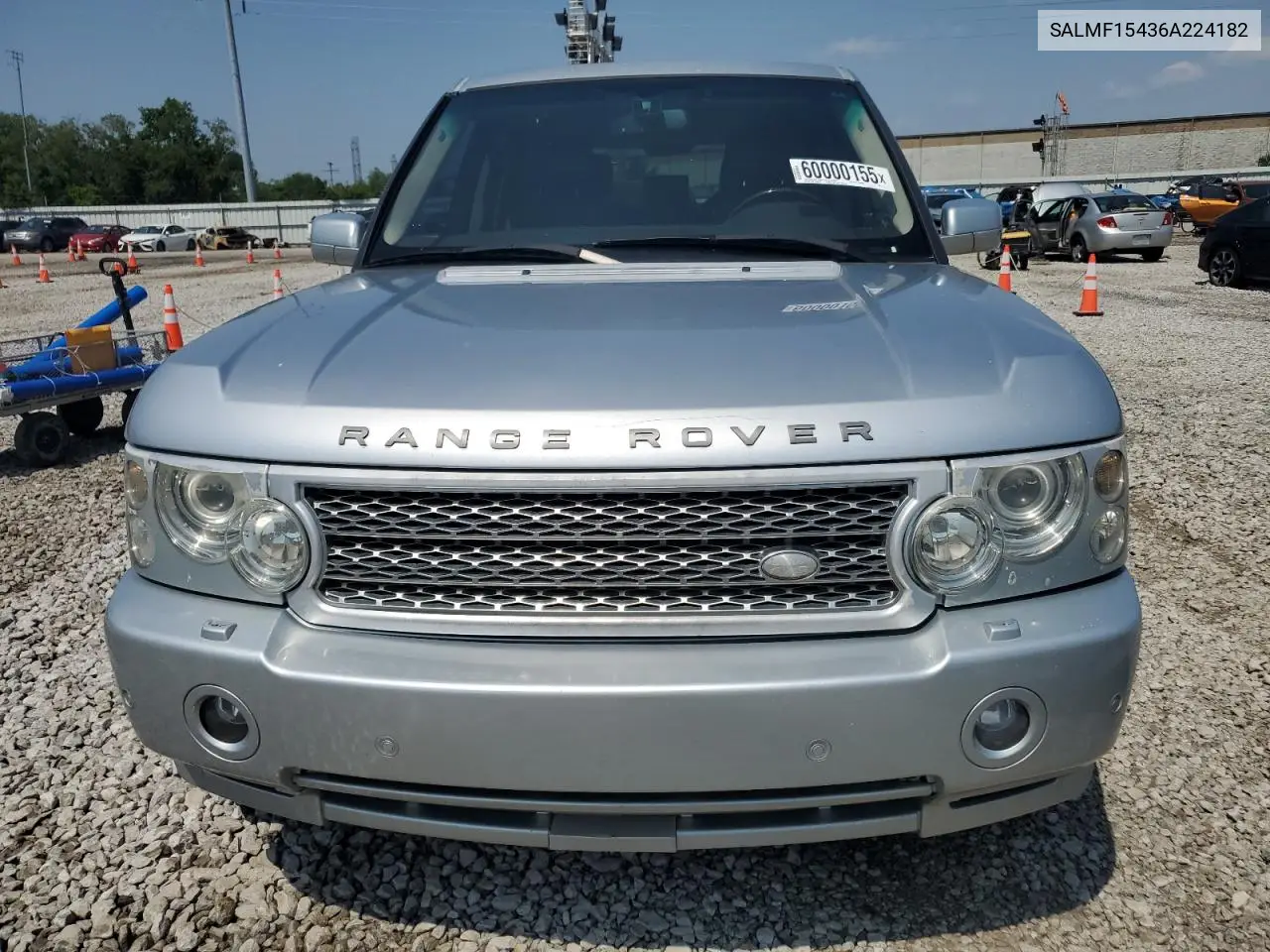 2006 Land Rover Range Rover Hse VIN: SALMF15436A224182 Lot: 60000155