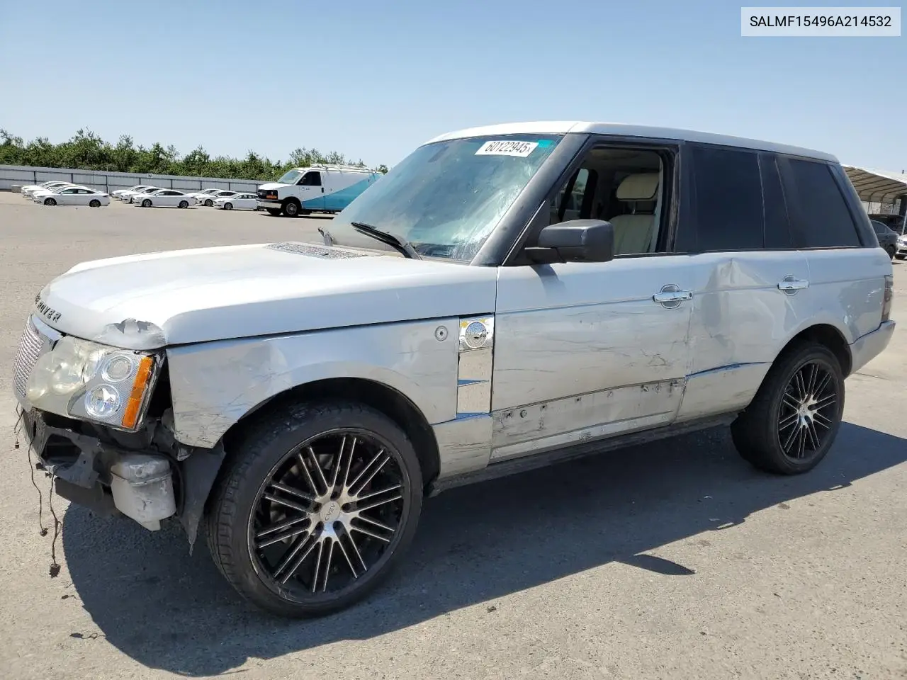 2006 Land Rover Range Rover Hse VIN: SALMF15496A214532 Lot: 60122945