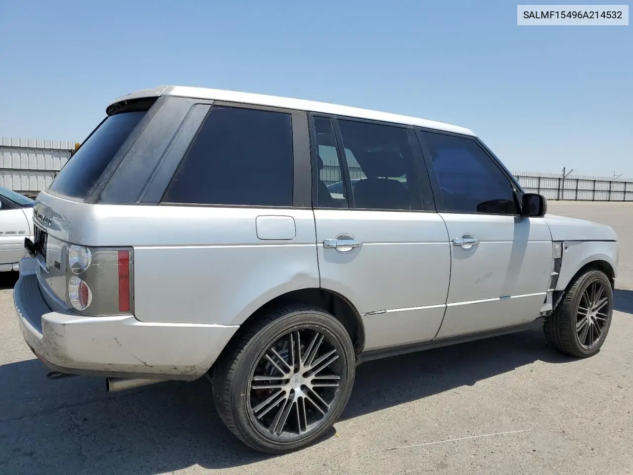 2006 Land Rover Range Rover Hse VIN: SALMF15496A214532 Lot: 60122945