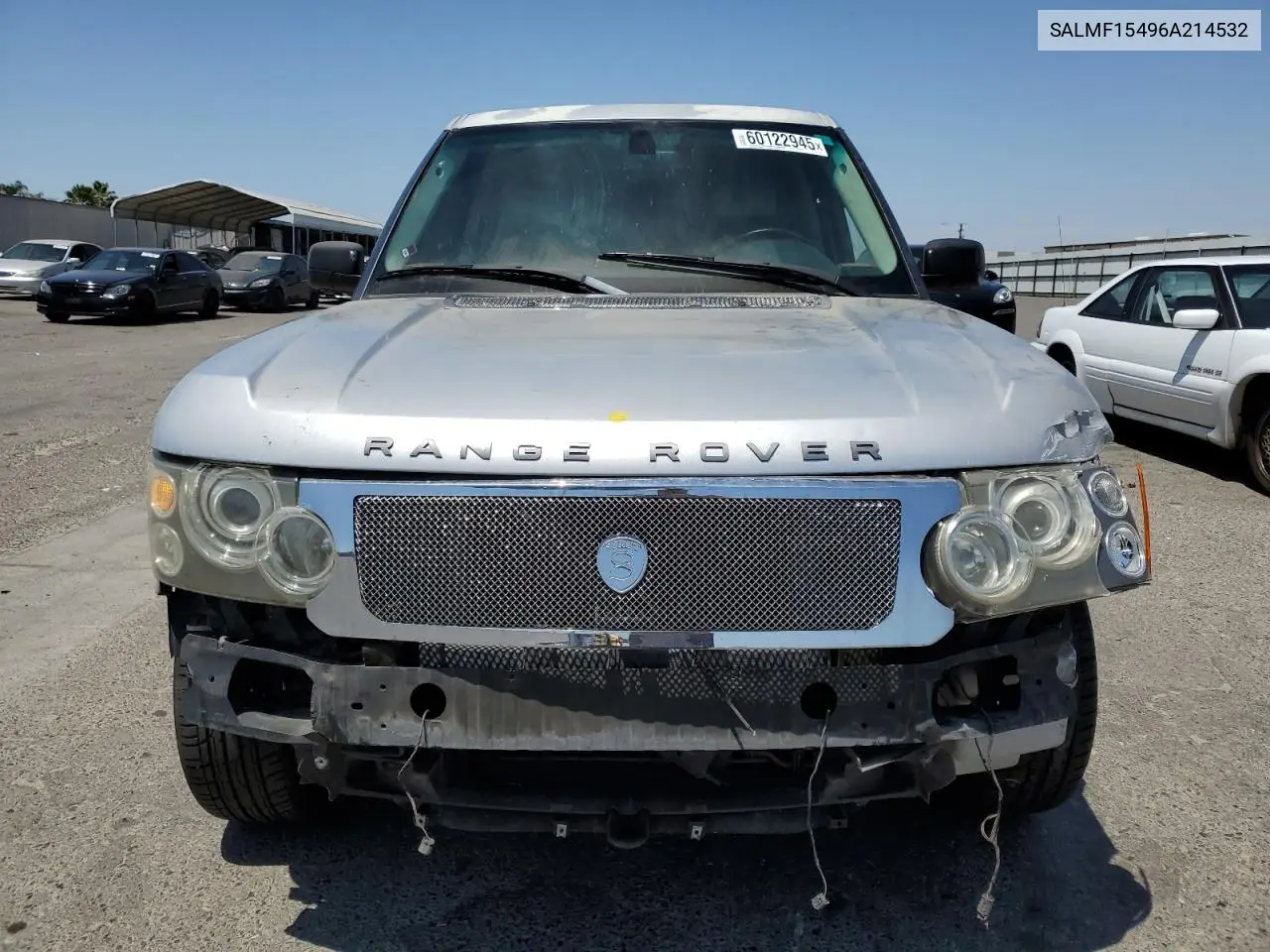2006 Land Rover Range Rover Hse VIN: SALMF15496A214532 Lot: 60122945