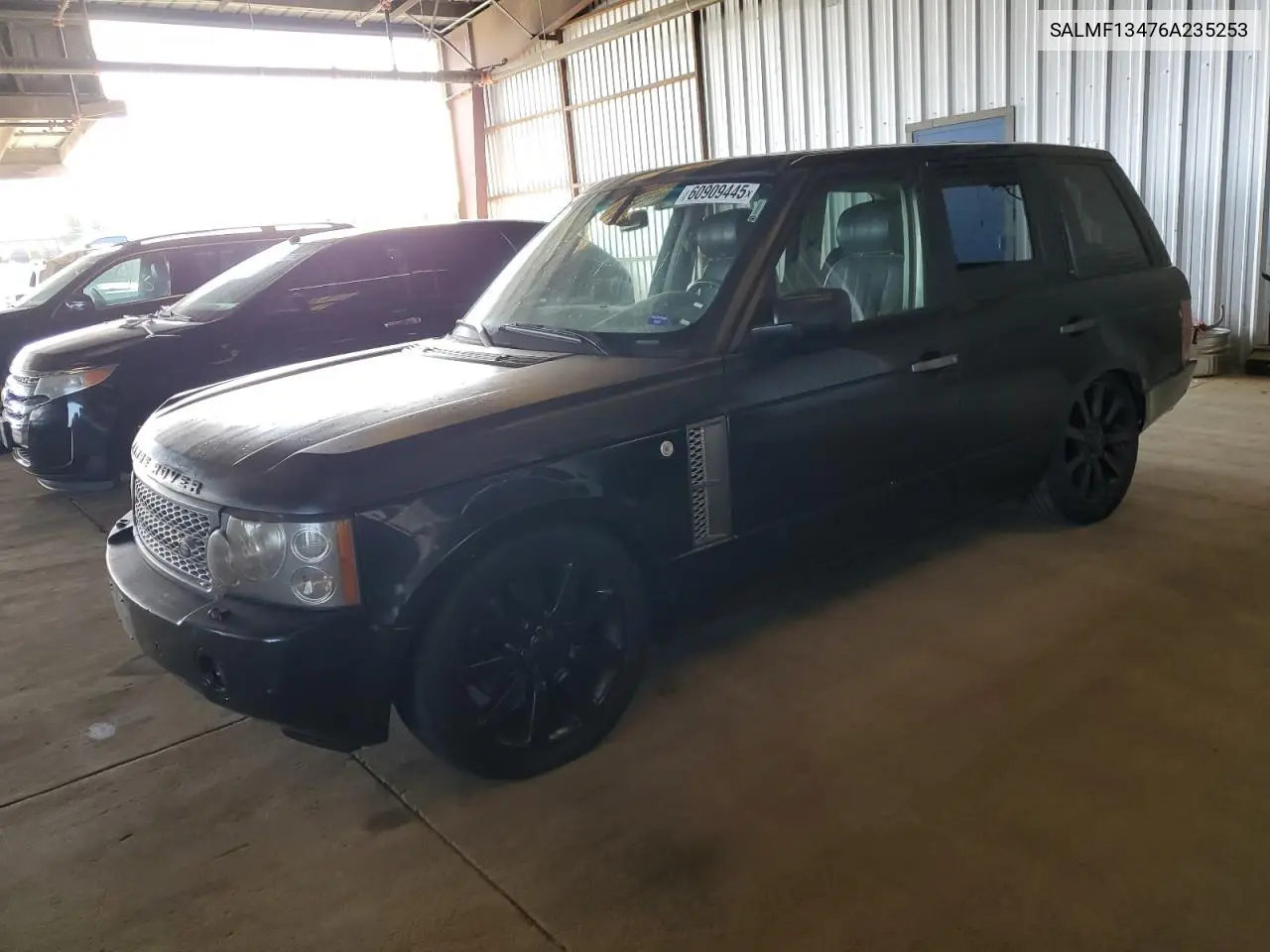 2006 Land Rover Range Rover Supercharged VIN: SALMF13476A235253 Lot: 60909445