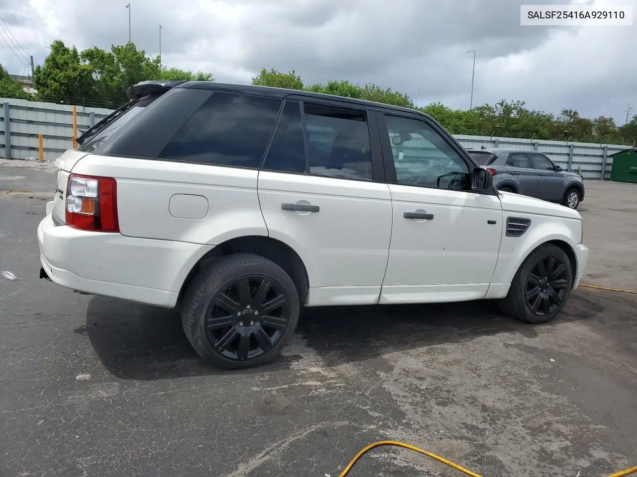 2006 Land Rover Range Rover Sport Hse VIN: SALSF25416A929110 Lot: 62329055