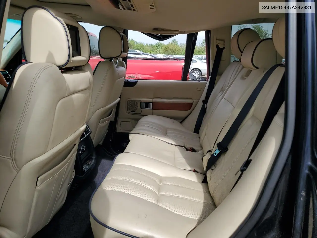 2007 Land Rover Range Rover Hse VIN: SALMF15437A242831 Lot: 57534915