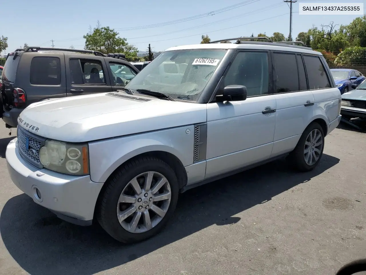 2007 Land Rover Range Rover Supercharged VIN: SALMF13437A255355 Lot: 61262195