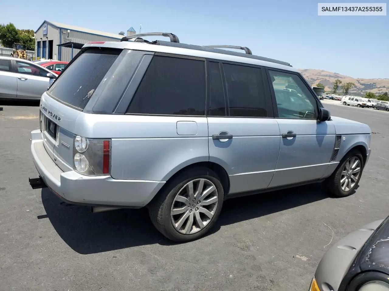 2007 Land Rover Range Rover Supercharged VIN: SALMF13437A255355 Lot: 61262195