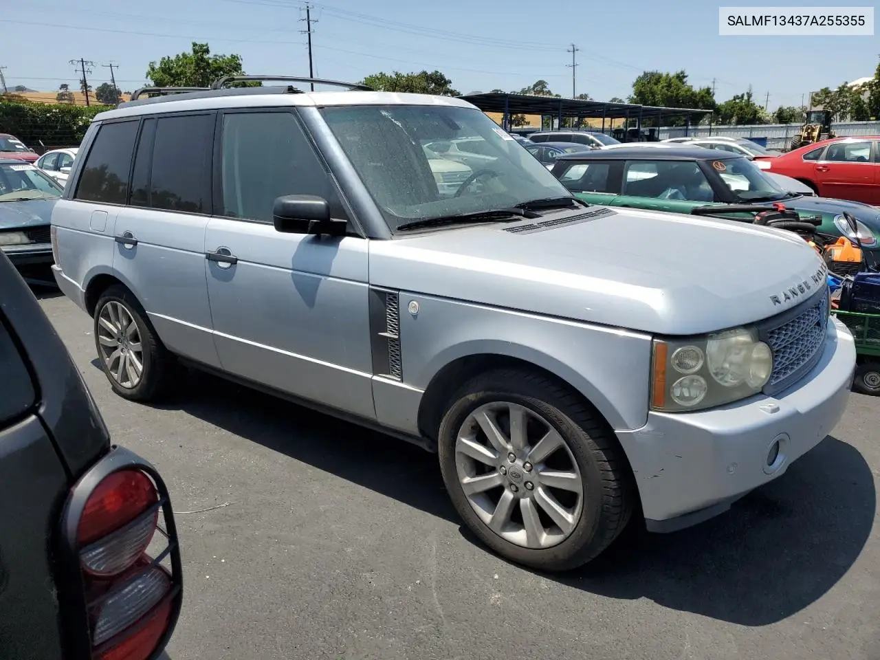 2007 Land Rover Range Rover Supercharged VIN: SALMF13437A255355 Lot: 61262195