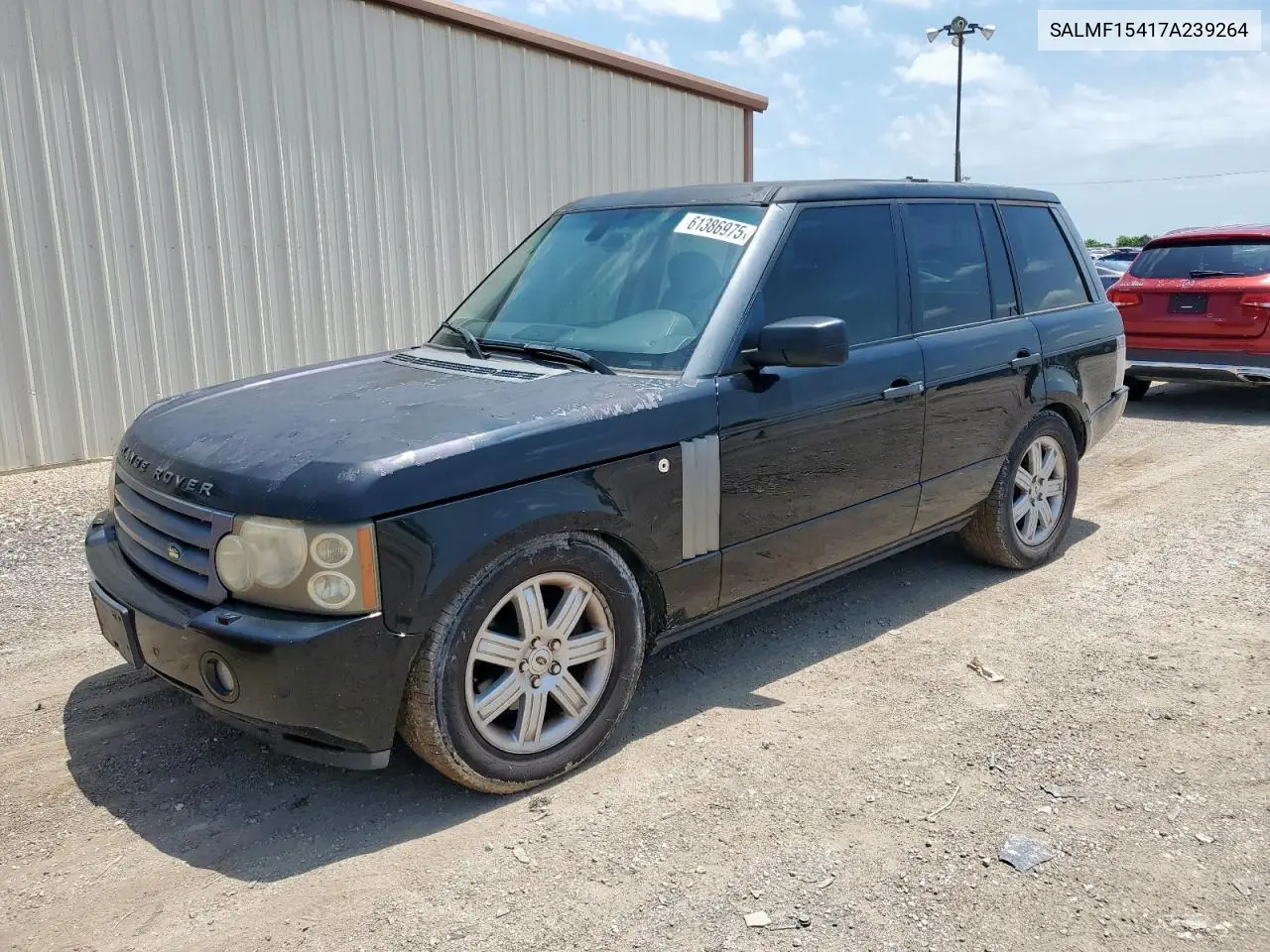 2007 Land Rover Range Rover Hse VIN: SALMF15417A239264 Lot: 61386975