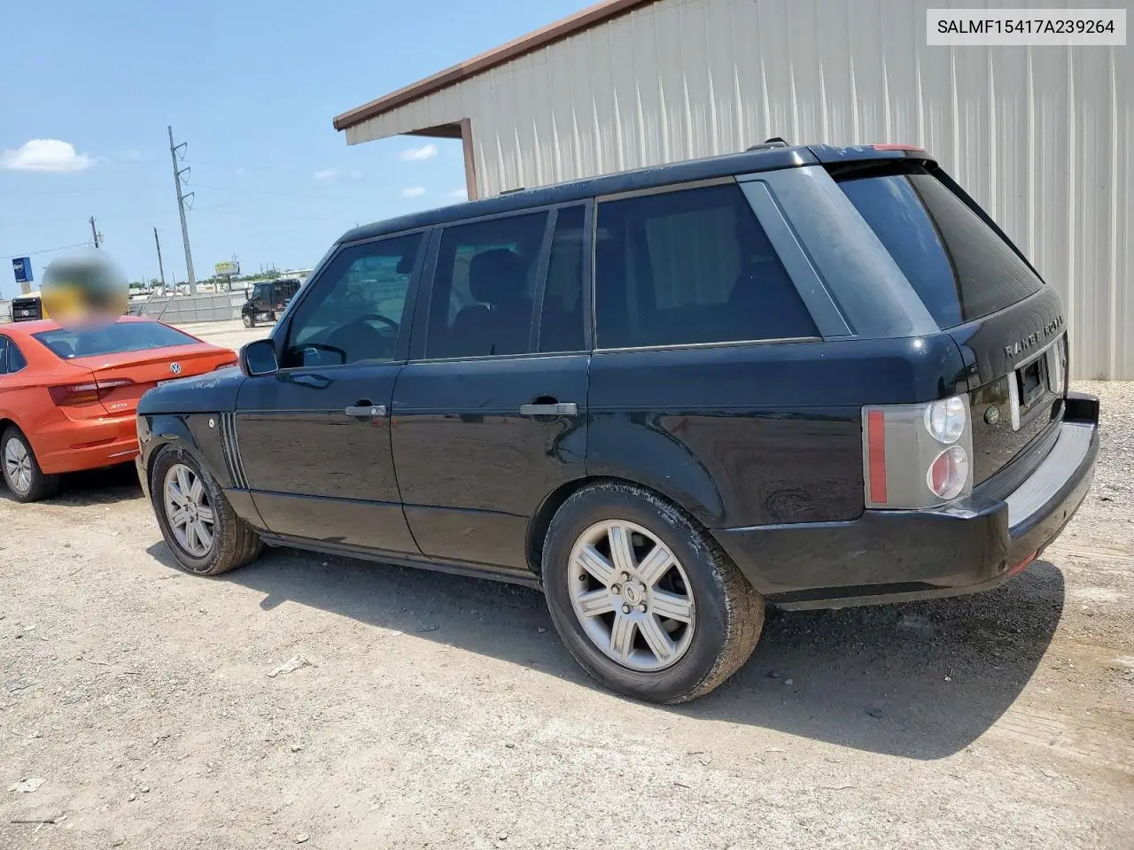 2007 Land Rover Range Rover Hse VIN: SALMF15417A239264 Lot: 61386975