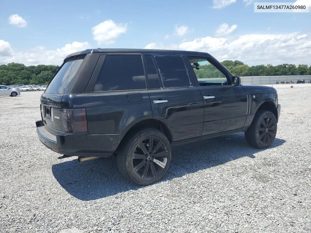 2007 Land Rover Range Rover Supercharged VIN: SALMF13477A260980 Lot: 61795715