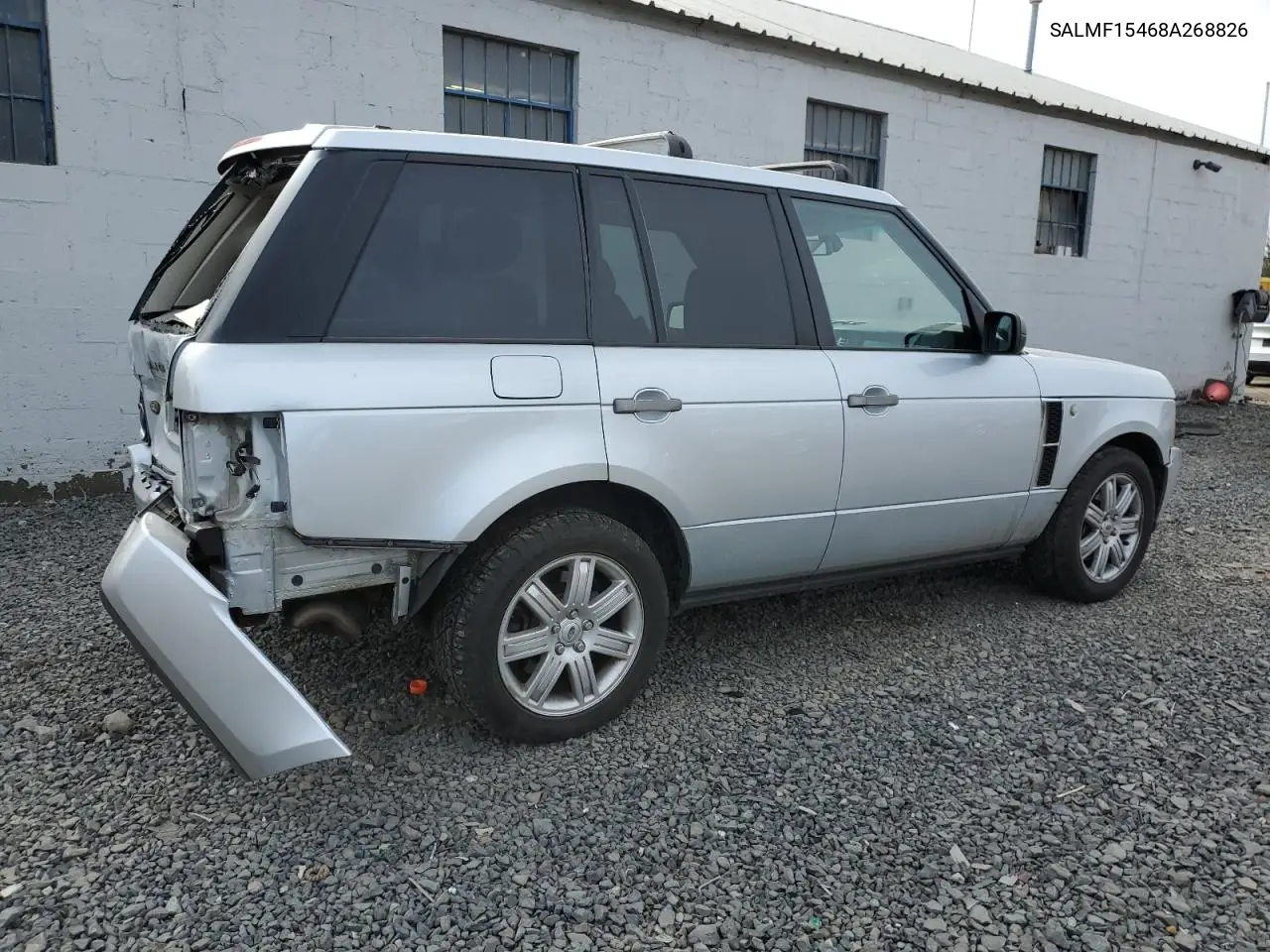 2008 Land Rover Range Rover Hse VIN: SALMF15468A268826 Lot: 45784415