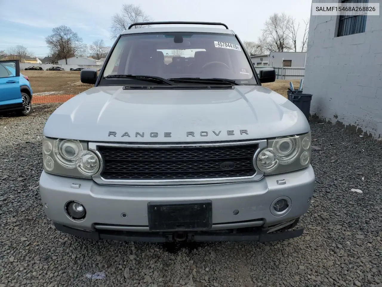 2008 Land Rover Range Rover Hse VIN: SALMF15468A268826 Lot: 45784415