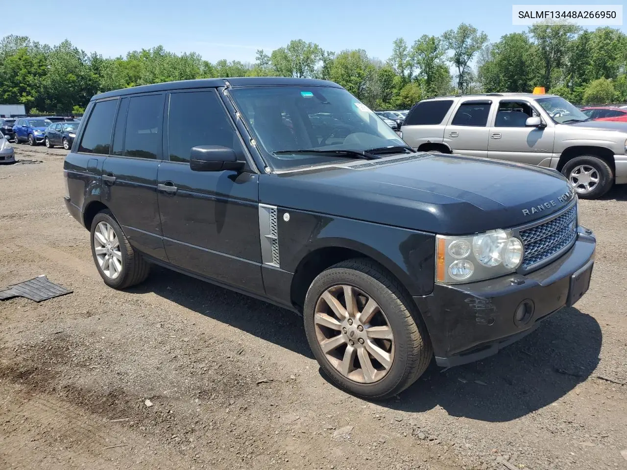 2008 Land Rover Range Rover Supercharged VIN: SALMF13448A266950 Lot: 59165305