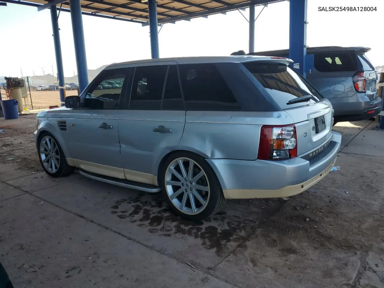 2008 Land Rover Range Rover Sport Hse VIN: SALSK25498A128004 Lot: 59326645