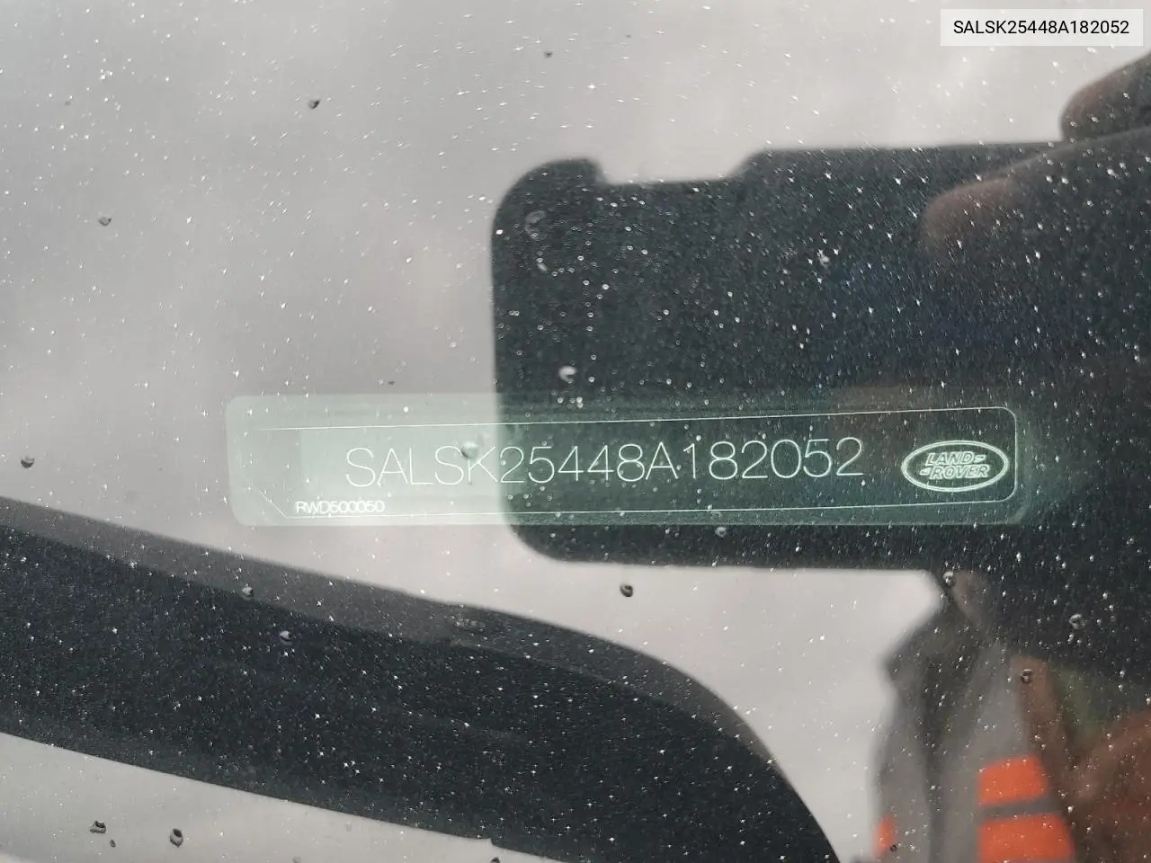 2008 Land Rover Range Rover Sport Hse VIN: SALSK25448A182052 Lot: 59752855