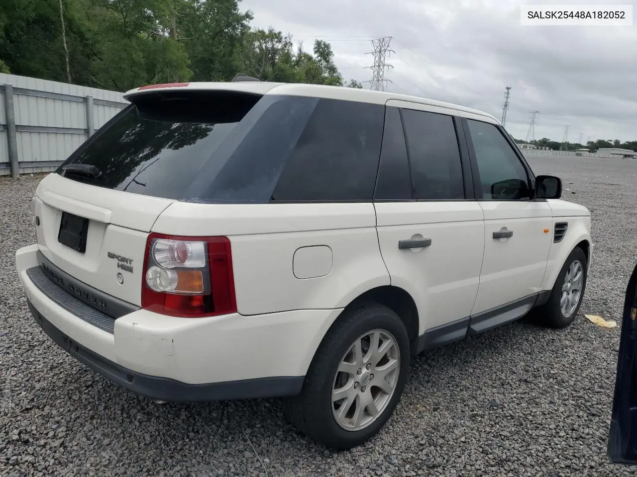 2008 Land Rover Range Rover Sport Hse VIN: SALSK25448A182052 Lot: 59752855