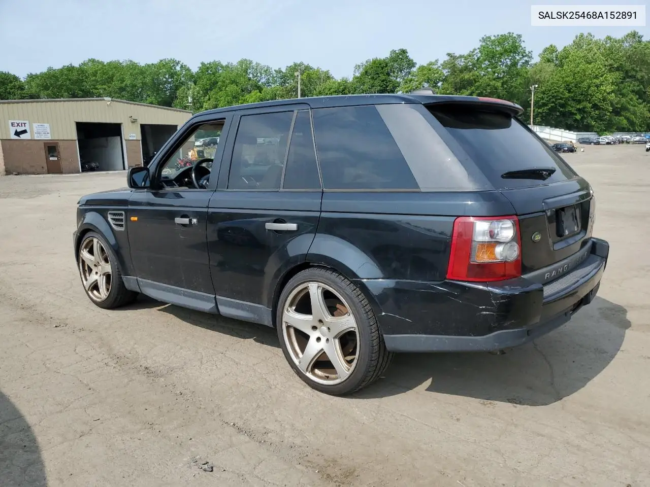 2008 Land Rover Range Rover Sport Hse VIN: SALSK25468A152891 Lot: 59796465