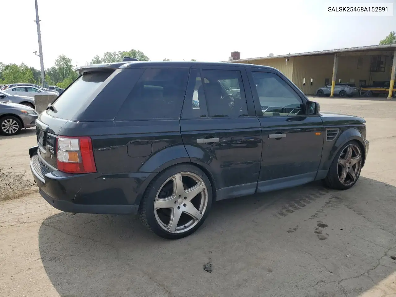 2008 Land Rover Range Rover Sport Hse VIN: SALSK25468A152891 Lot: 59796465