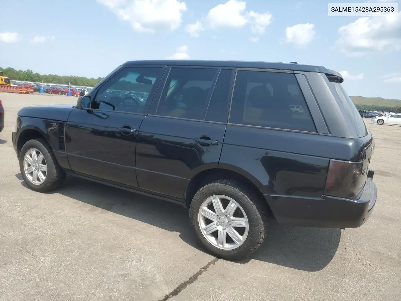 2008 Land Rover Range Rover Hse VIN: SALME15428A295363 Lot: 59845715