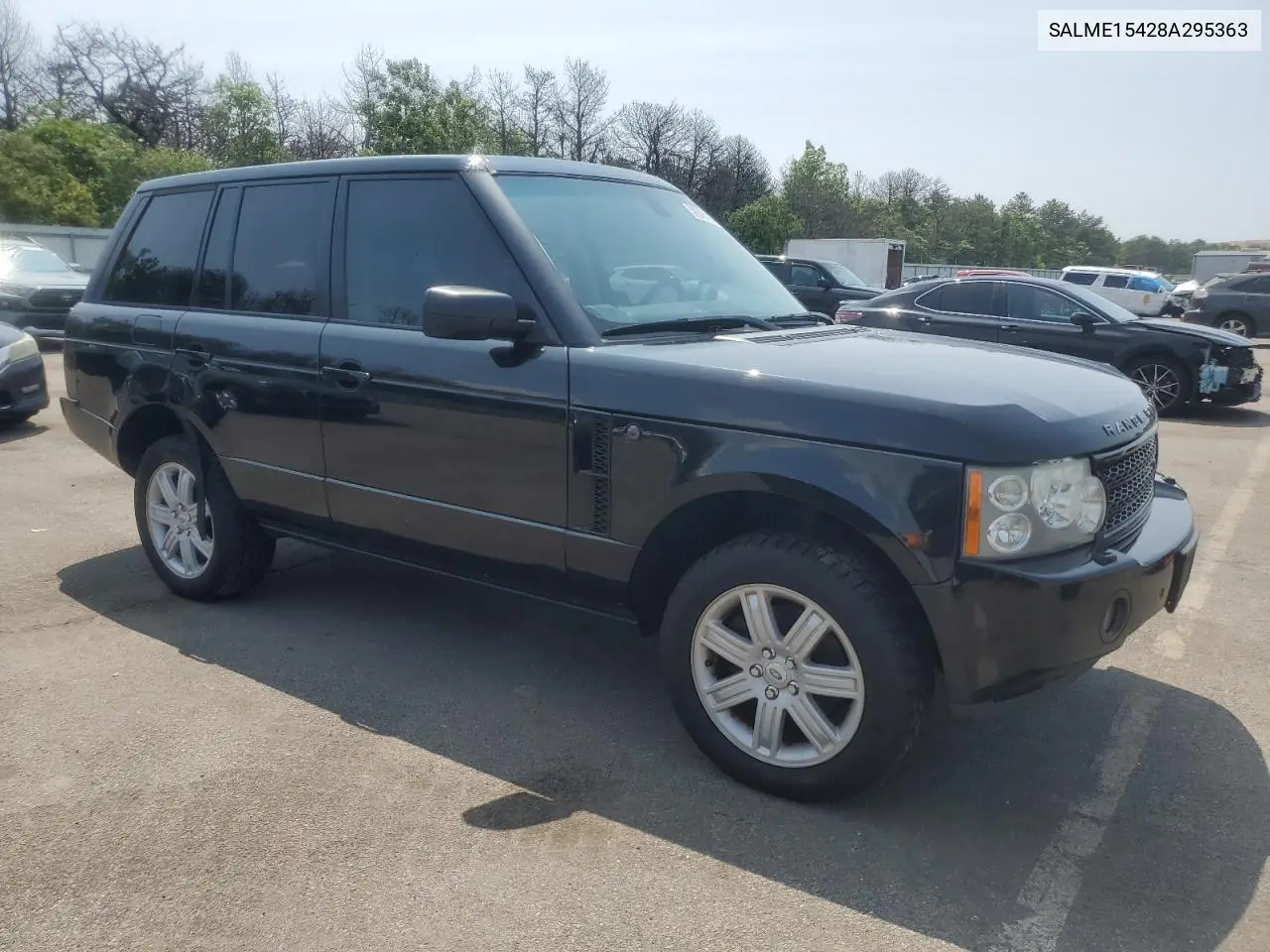2008 Land Rover Range Rover Hse VIN: SALME15428A295363 Lot: 59845715