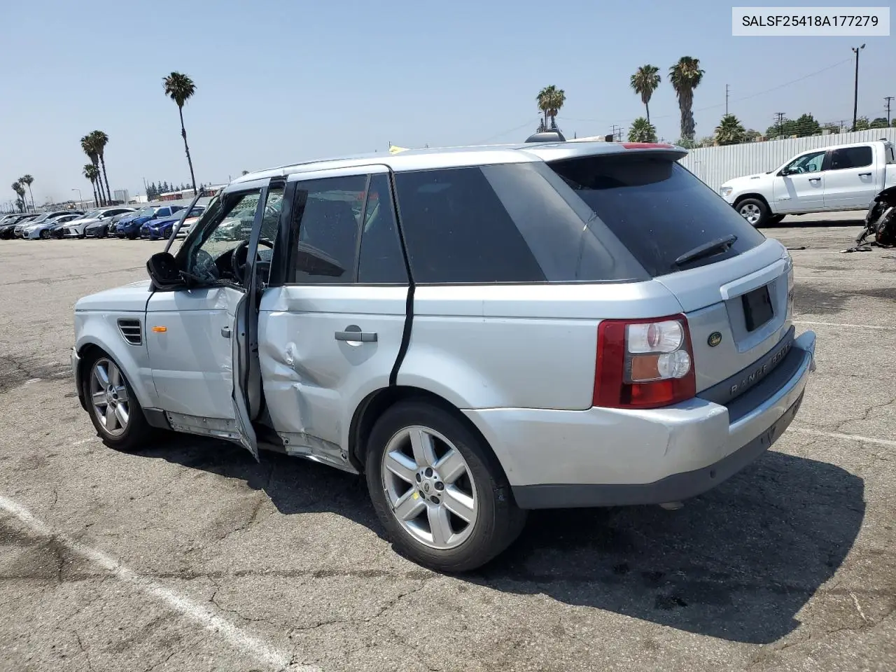 2008 Land Rover Range Rover Sport Hse VIN: SALSF25418A177279 Lot: 60065535