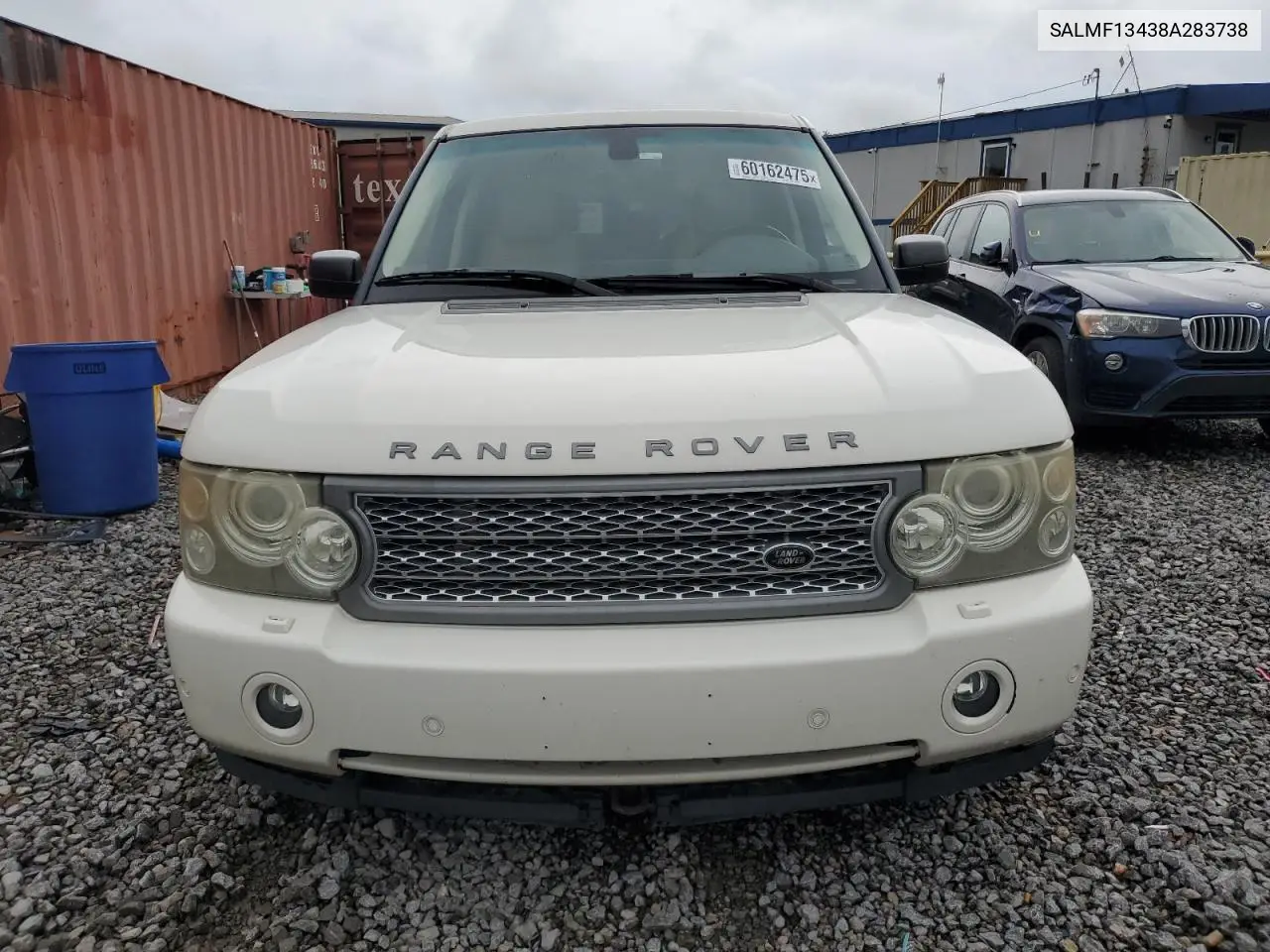 2008 Land Rover Range Rover Supercharged VIN: SALMF13438A283738 Lot: 60162475