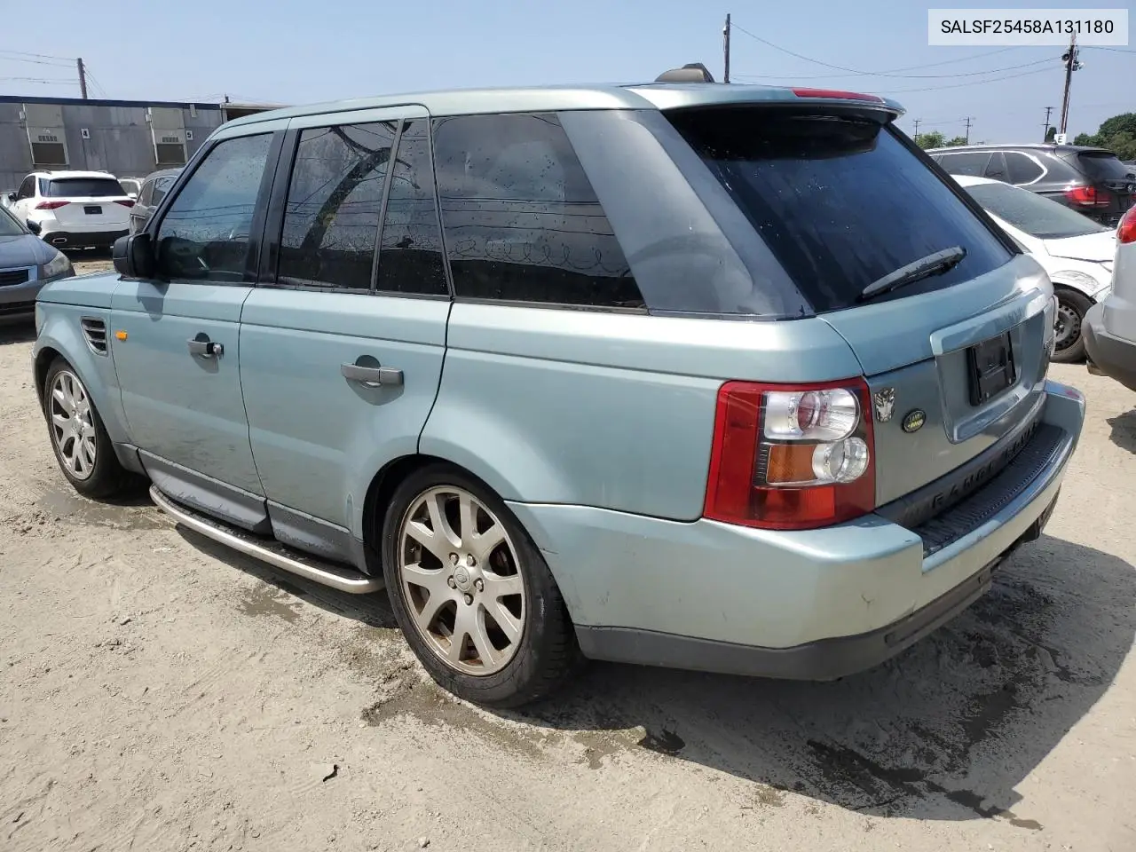 2008 Land Rover Range Rover Sport Hse VIN: SALSF25458A131180 Lot: 60461135