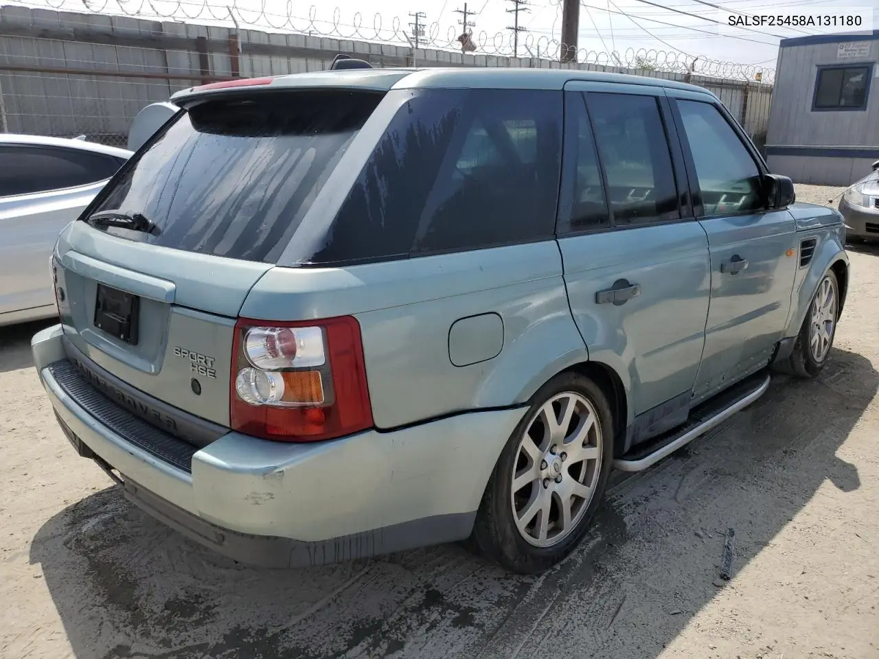 2008 Land Rover Range Rover Sport Hse VIN: SALSF25458A131180 Lot: 60461135