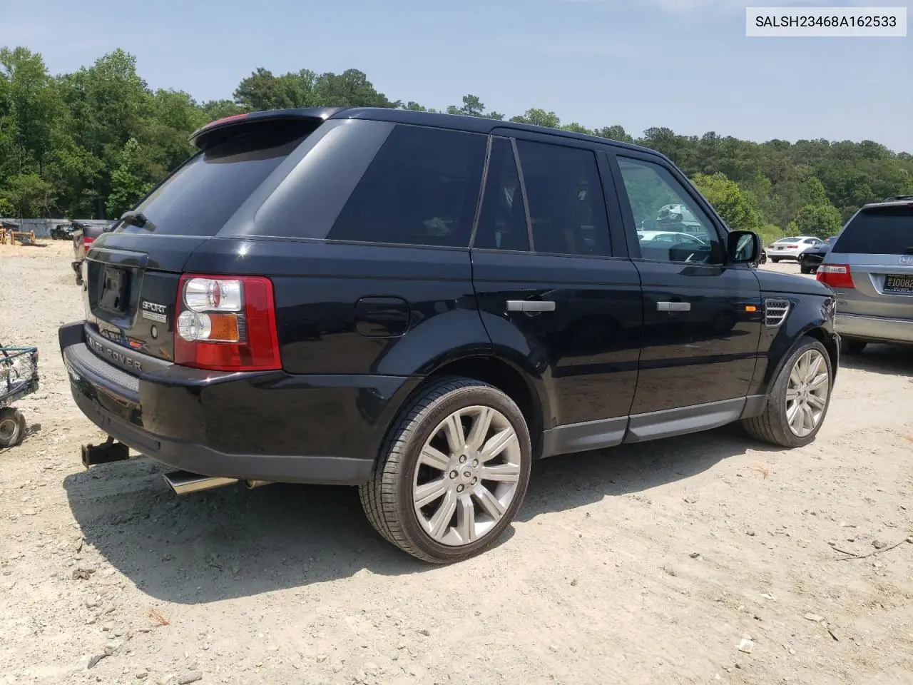 2008 Land Rover Range Rover Sport Supercharged VIN: SALSH23468A162533 Lot: 60474745