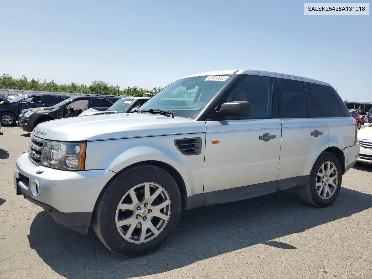 2008 Land Rover Range Rover Sport Hse VIN: SALSK25428A131018 Lot: 62012895