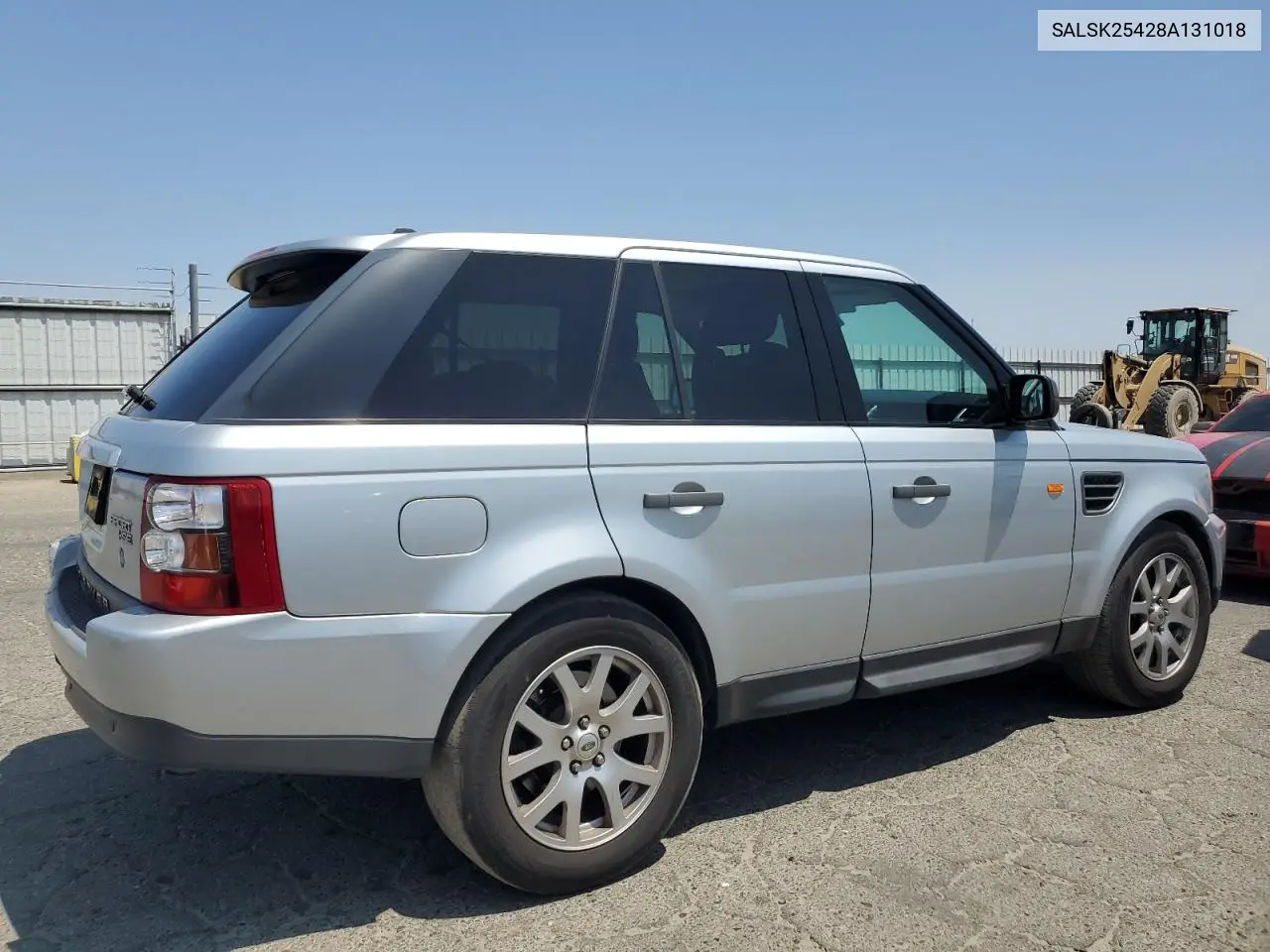 2008 Land Rover Range Rover Sport Hse VIN: SALSK25428A131018 Lot: 62012895