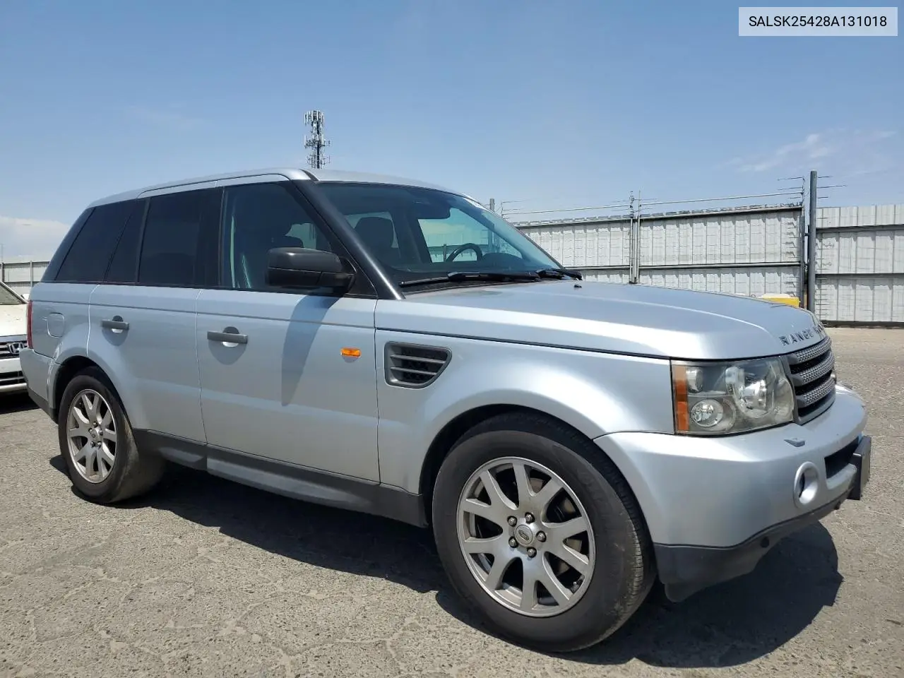 2008 Land Rover Range Rover Sport Hse VIN: SALSK25428A131018 Lot: 62012895