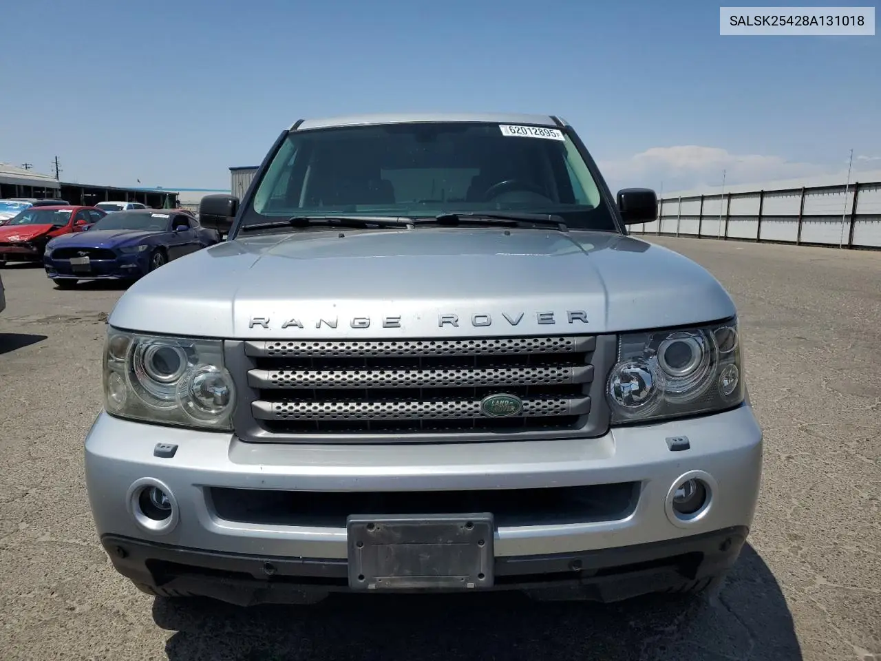 2008 Land Rover Range Rover Sport Hse VIN: SALSK25428A131018 Lot: 62012895