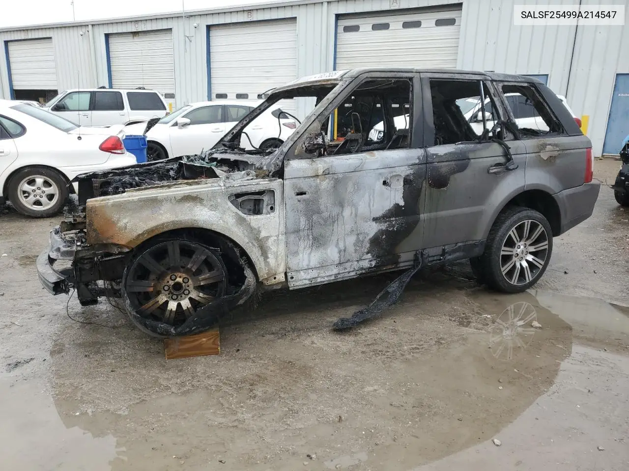 2009 Land Rover Range Rover Sport Hse VIN: SALSF25499A214547 Lot: 41857865
