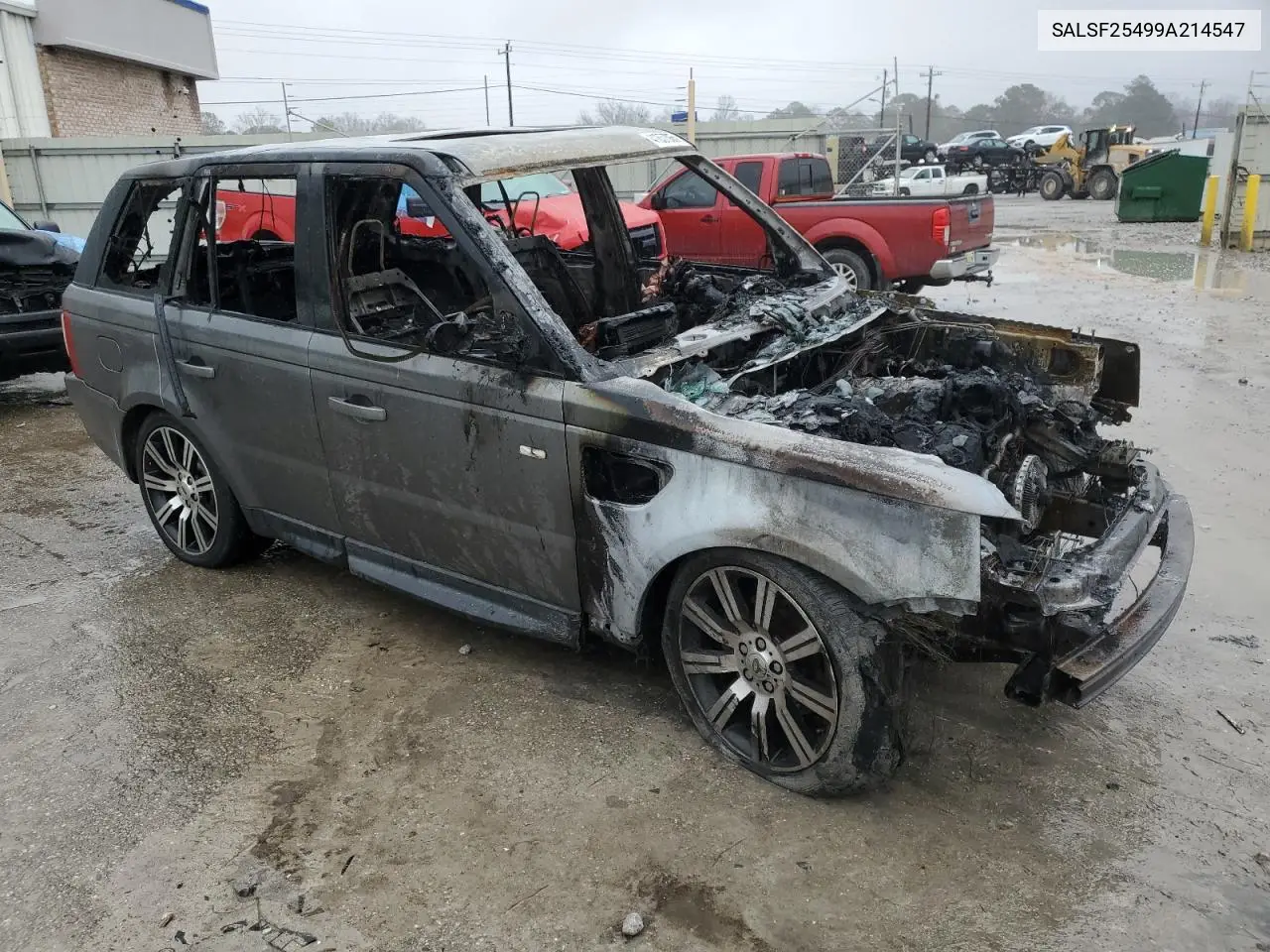 2009 Land Rover Range Rover Sport Hse VIN: SALSF25499A214547 Lot: 41857865