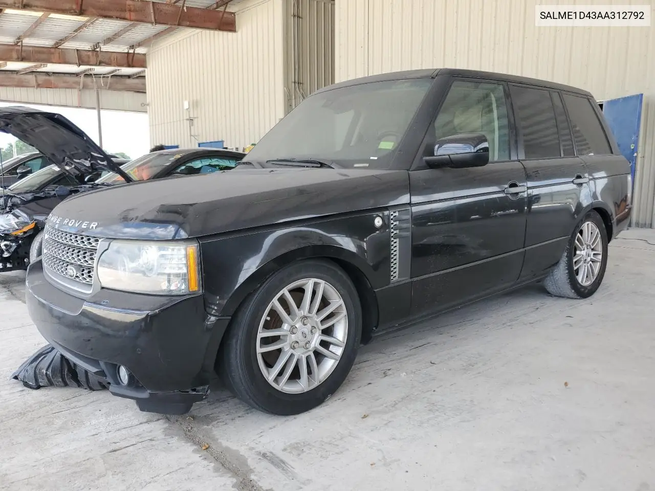 2010 Land Rover Range Rover Hse VIN: SALME1D43AA312792 Lot: 57917655