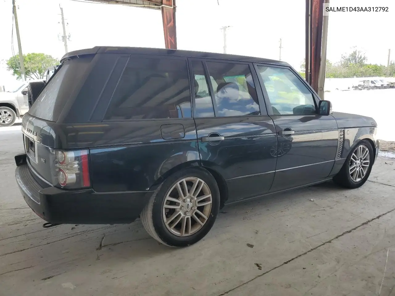 2010 Land Rover Range Rover Hse VIN: SALME1D43AA312792 Lot: 57917655