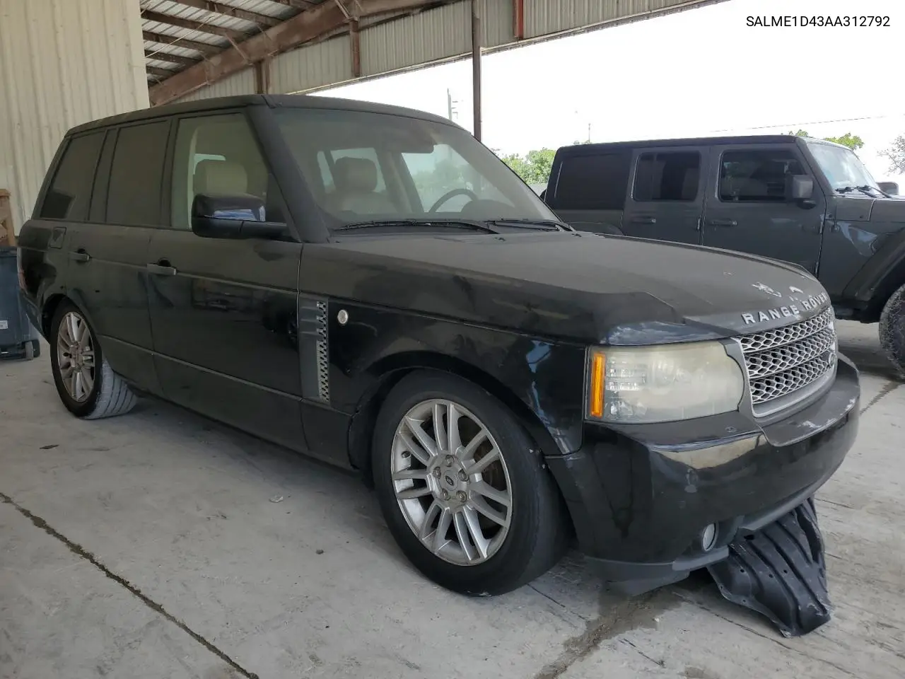 2010 Land Rover Range Rover Hse VIN: SALME1D43AA312792 Lot: 57917655