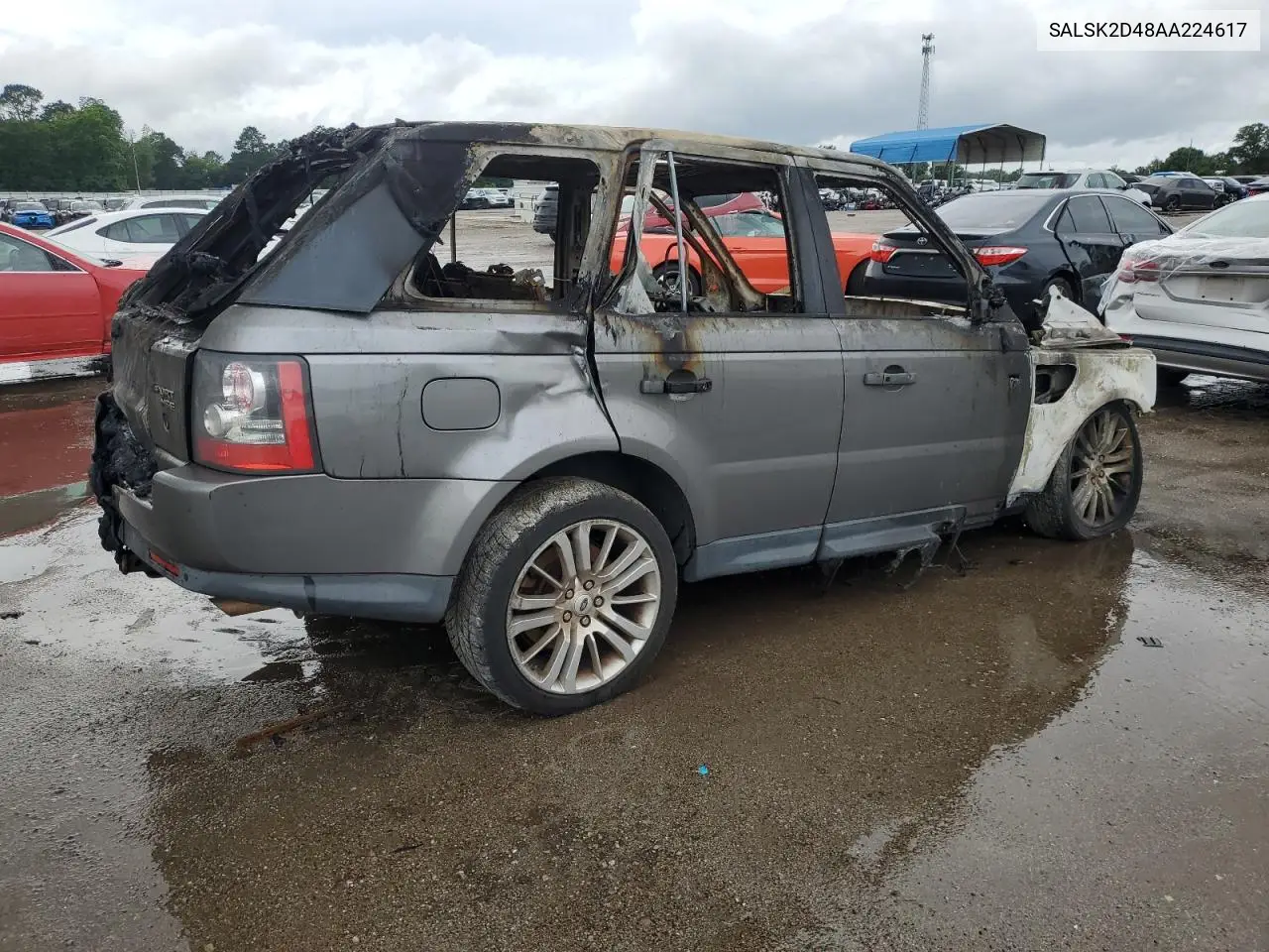 2010 Land Rover Range Rover Sport Lux VIN: SALSK2D48AA224617 Lot: 58738325